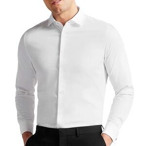 Ted Baker Men’s Witree Mini Diamond Dobby Shirt